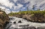 Picture of CASCADING FIREHOLE RIVER AND CLOUDS-YELLOWSTONE NATIONAL PARK-WYOMING