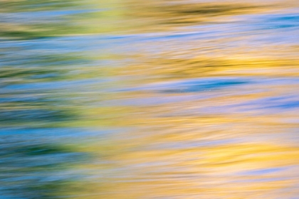 Picture of SUNSET COLORS AND TREES REFLECTING ON SNAKE RIVER-GRAND TETON NATIONAL PARK-WYOMING