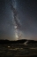 Picture of USA-WYOMING-YELLOWSTONE NATIONAL PARK METEOR STREAKS ACROSS MILKY WAY