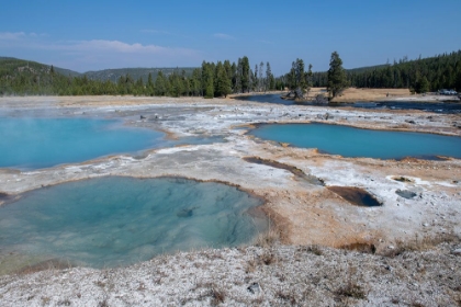 Picture of USA-WYOMING-YELLOWSTONE NATIONAL PARK-BISCUIT BASIN-BLACK DIAMOND POOL