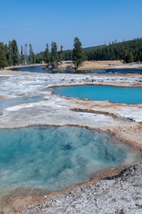 Picture of USA-WYOMING-YELLOWSTONE NATIONAL PARK-BISCUIT BASIN-BLACK DIAMOND POOL