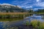 Picture of USA-WYOMING-WHITE ROCK MOUNTAIN AND SQUARETOP PEAK ABOVE GREEN RIVER WETLAND