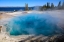 Picture of YELLOWSTONE NATIONAL PARK-WEST THUMB GEYSERS-LAKE YELLOWSTONE