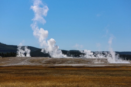 Picture of YELLOWSTONE NATIONAL PARK-USA-WYOMING OLD FAITHFUL