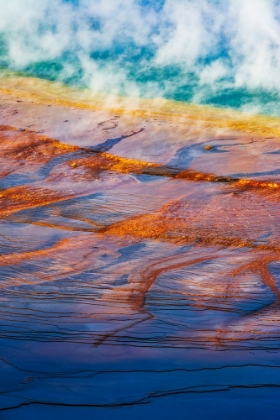 Picture of GRAND PRISMATIC SPRING-YELLOWSTONE NATIONAL PARK-WYOMING-USA