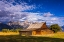 Picture of THE MOULTON BARN ON MORMON ROW-GRAND TETON NATIONAL PARK-WYOMING-USA