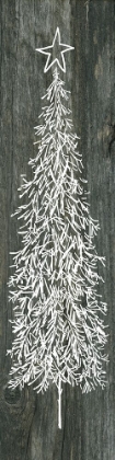Picture of WHITE WOOD TREE I