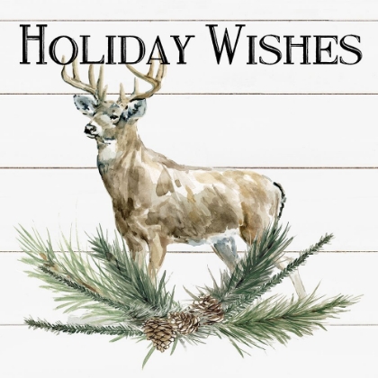 Picture of HOLIDAY WISHES DEER