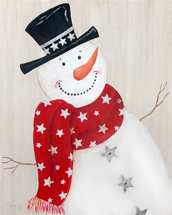 Picture of FESTIVE SNOWMAN I