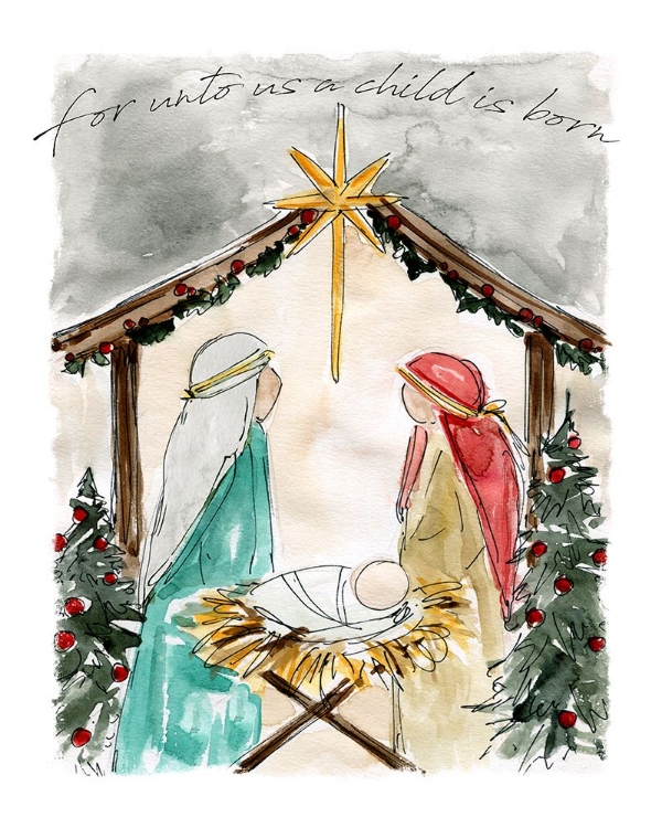 Picture of UNTO US A CHILD IS BORN