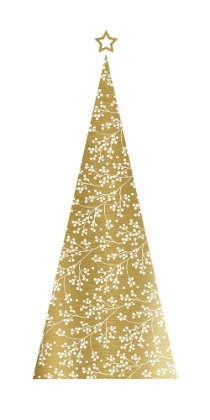 Picture of GOLD CHRISTMAS TREE II