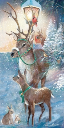 Picture of REINDEER AND FRIENDS