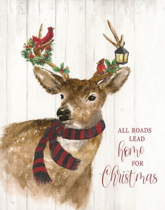 Picture of ALL ROADS LEAD HOME DEER