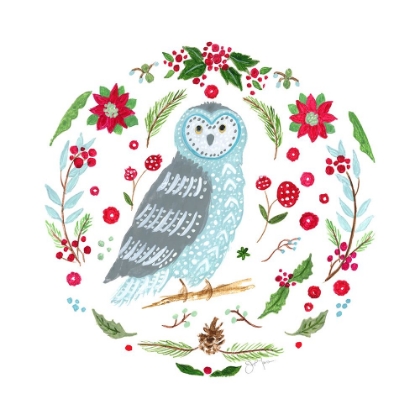 Picture of CHRISTMAS FOLK OWL