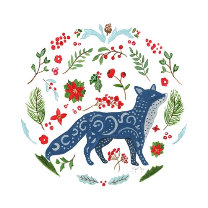 Picture of CHRISTMAS FOLK FOX