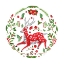 Picture of CHRISTMAS FOLK DEER