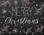 Picture of MERRY CHRISTMAS CHALKBOARD