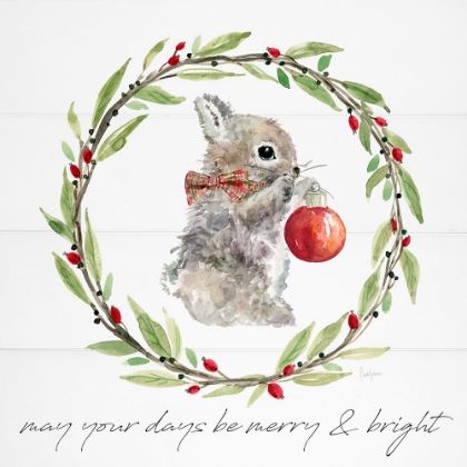 Picture of FARMHOUSE CHRISTMAS BUNNY