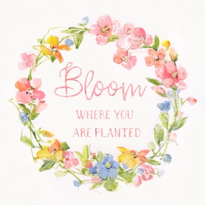 Picture of SPRINGTIME WREATH I