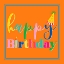 Picture of HAPPY BIRTHDAY SQUARE
