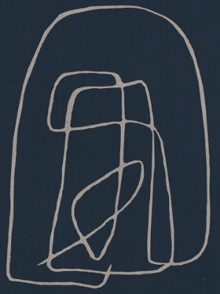 Picture of SHAPES AND NIGHT SKY I
