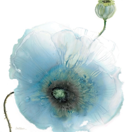 Picture of IRIDESCENT BLUE POPPY I