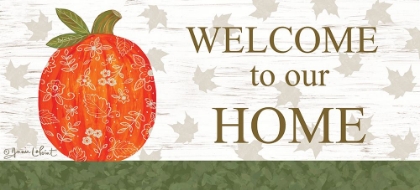 Picture of WELCOME TO OUR HOME PUMPKIN
