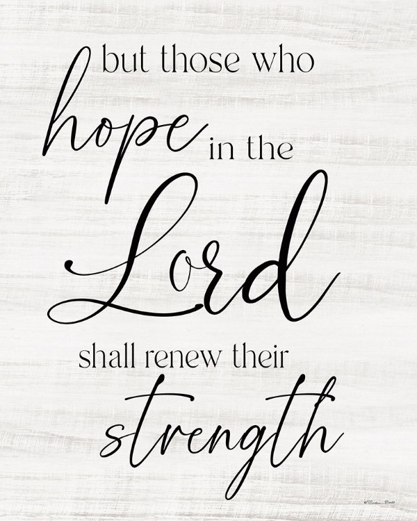 Picture of HOPE IN THE LORD