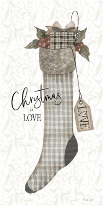 Picture of CHRISTMAS IS LOVE STOCKING