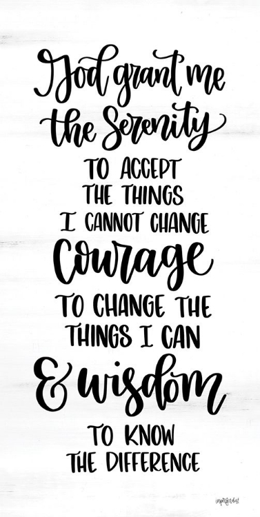 Picture of SERENITY PRAYER