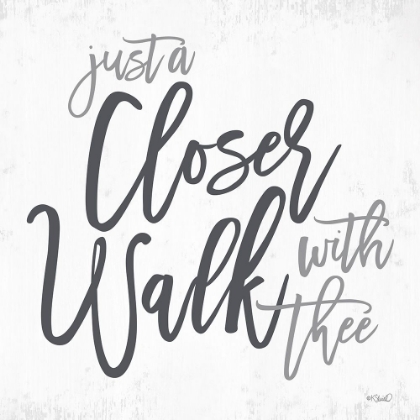 Picture of CLOSER WALK WITH THEE  