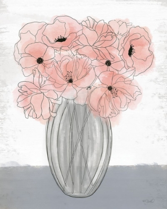 Picture of POPPIES IN VASE