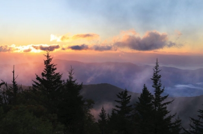 Picture of FOGGY MOUNTAIN SUNRISE