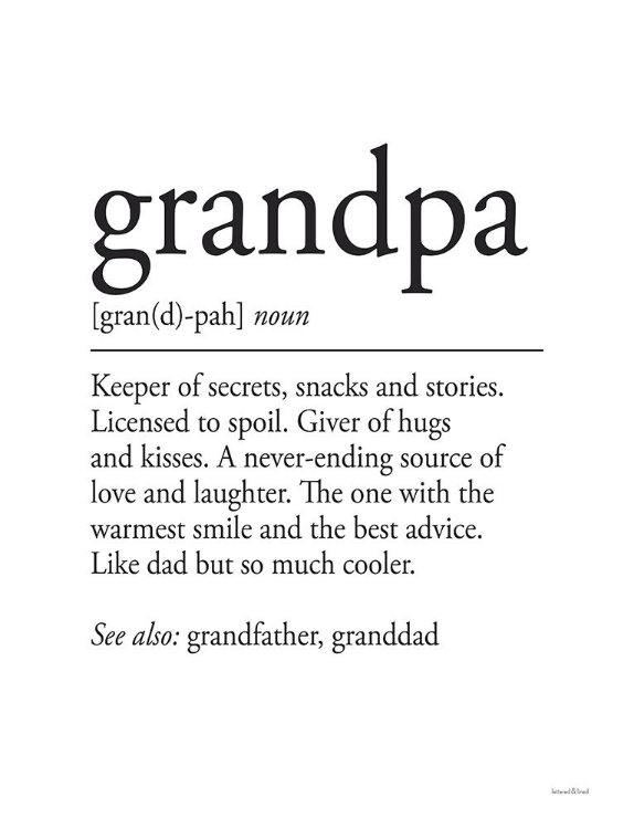 Picture of GRANDPA DEFINITION 2