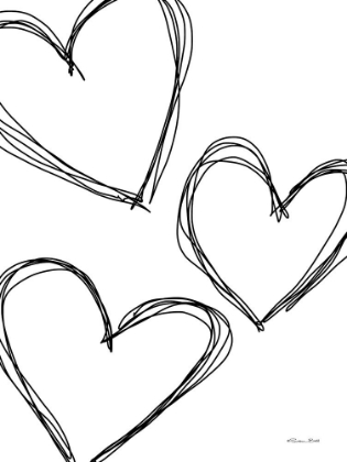 Picture of DOODLE HEARTS