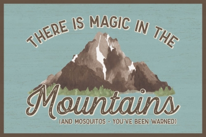 Picture of LOST IN WOODS LANDSCAPE III-MAGIC MOUNTAINS