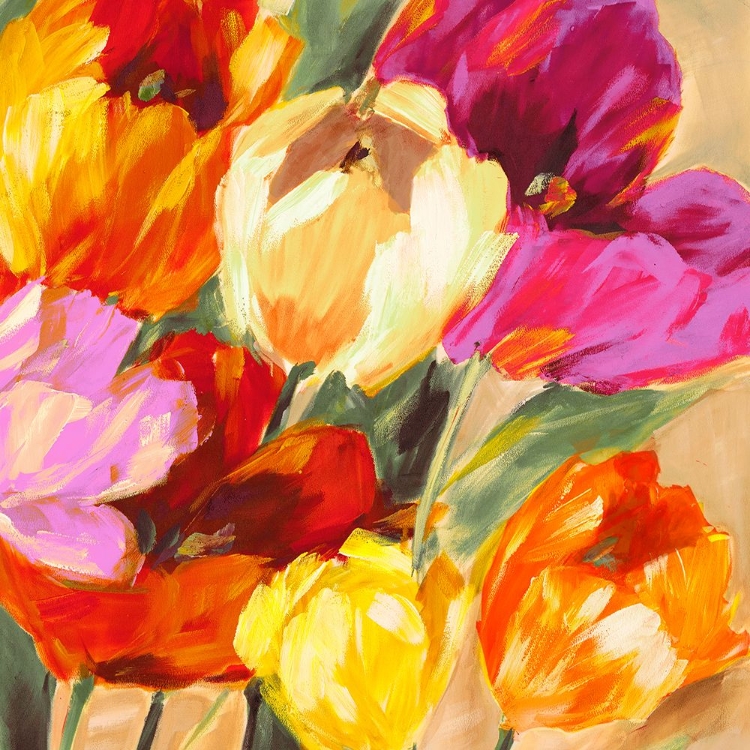 Picture of COLORFUL TULIPS II