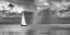 Picture of SAILING ON A SILVER SEA (BW)