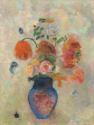Picture of LARGE VASE WITH FLOWERS