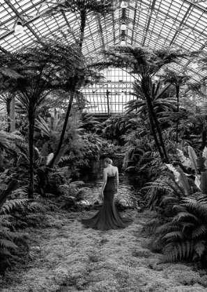 Picture of UNCONVENTIONAL WOMENSCAPE #2-JARDIN DHIVER-DETAIL (BW)
