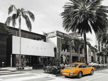 Picture of RODEO DRIVE-BEVERLY HILLS-CALIFORNIA (BW)