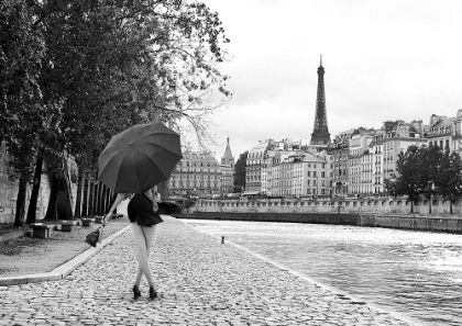 Picture of QUAI DE LA SEINE (BW)