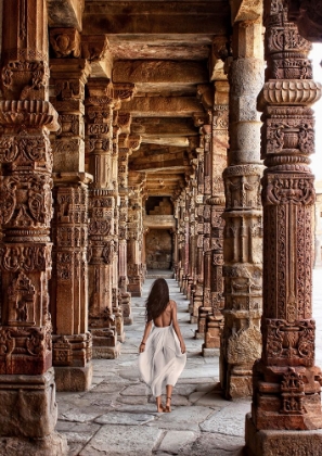 Picture of AT THE TEMPLE-INDIA