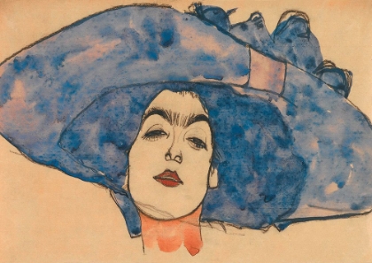 Picture of EVA FREUND IN BLUE HAT