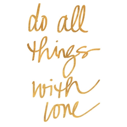 Picture of DO ALL THINGS WITH LOVE