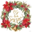 Picture of TIS THE SEASON HOLIDAY WREATH