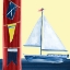 Picture of SAILBOAT ON THE SEA