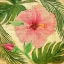 Picture of TROPICAL HIBISCUS ON BURLAP