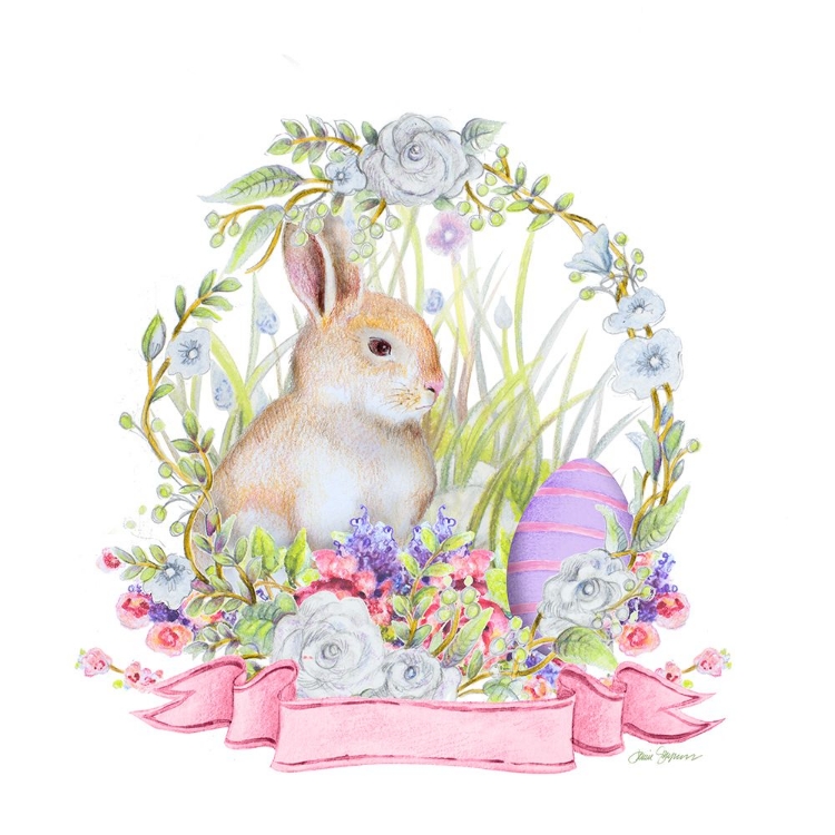 Picture of WREATH BUNNY II