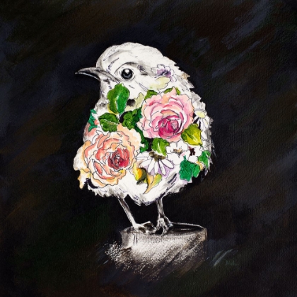 Picture of THE FLORAL BIRD I